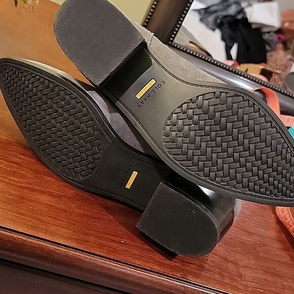 NWOB Cole Haan grey suede booties - Picture 8 of 9